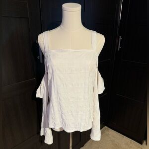 TOPSHOP Invisible Shoulder Top